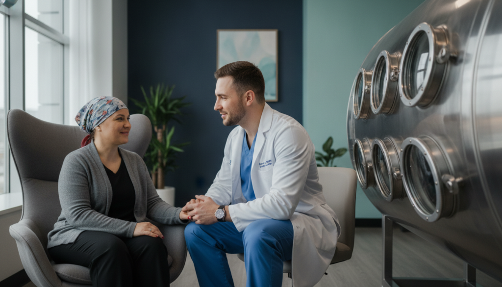 Oxigenoterapia hiperbárica tras radioterapia: osteorradionecrosis y daño tisular tardío